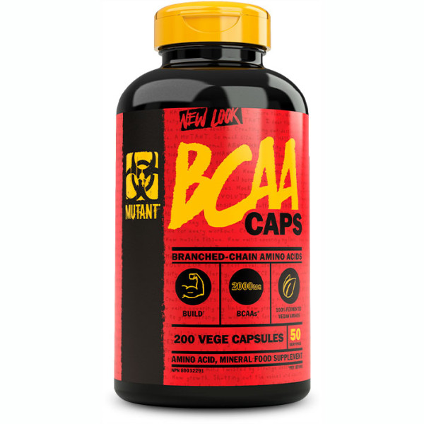 Mutant BCAA 200 veg capsules