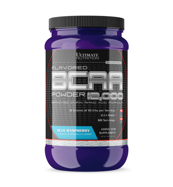 Ultimate Nutrition BCAA 12000 457 grams (Ежевика)