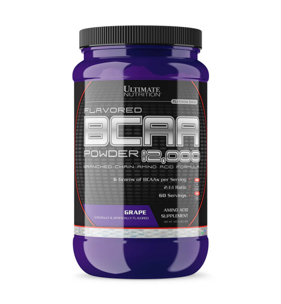 Ultimate Nutrition BCAA 12000 457 grams (Виноград)