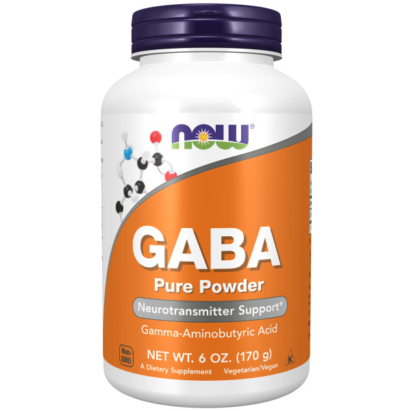 NOW GABA pure powder 170 grams