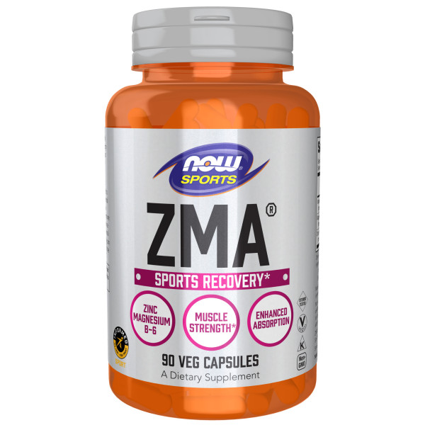 NOW ZMA 800 mg 90 veg capsules