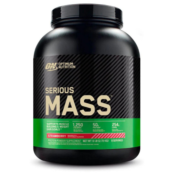 Optimum Nutrition Serious Mass 2720 grams (Клубника)