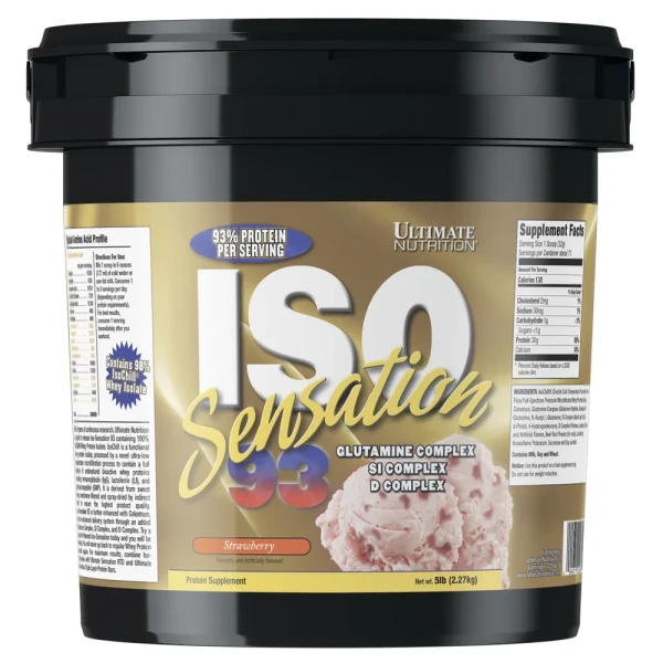 Ultimate Nutrition Iso Sensation 2275 grams (Клубника)