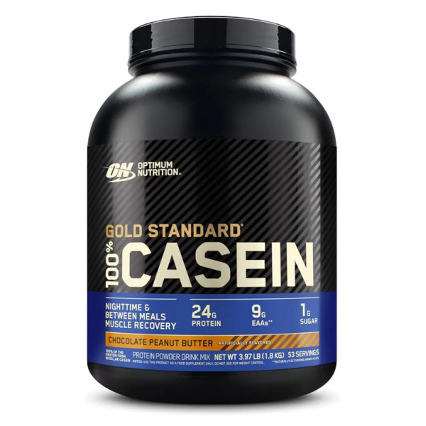Optimum Nutrition Casein Protein 1820 grams (Шоколад - арахисовая паста)