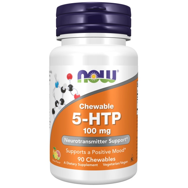 NOW 5-HTP 100 mg 90 chewable