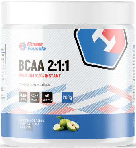 Fitness Formula БЦАА 200 грамм (Яблоко)