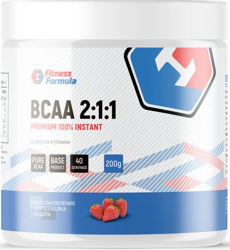 Fitness Formula БЦАА 200 грамм (Клубника)