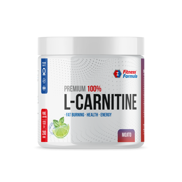 Fitness Formula Л-Карнитин 200 грамм (Лимон - лайм - мята)