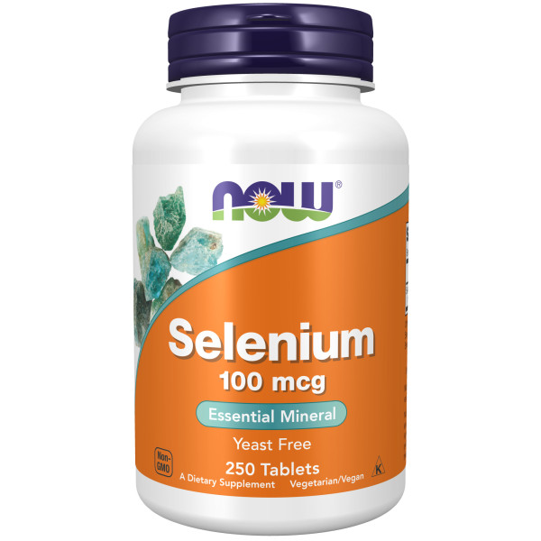 NOW Selenium 100 mcg 250 tablets