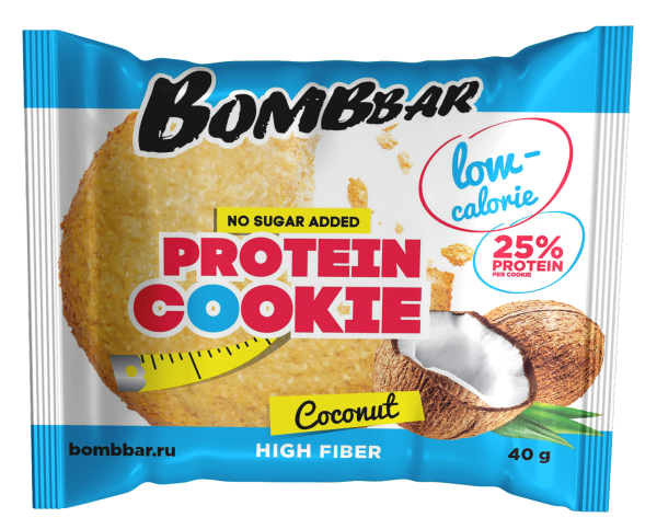 Bombbar Protein cookie 40 grams (Кокос)