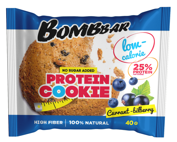 Bombbar Protein cookie 40 grams (Смородина - черника)