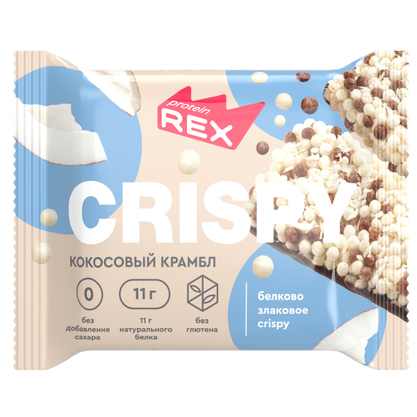 Protein Rex Хлебцы 55 grams (Кокосовый крамбл)