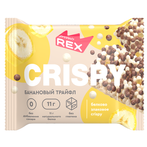Protein Rex Хлебцы 55 grams (Банановый трайфл)