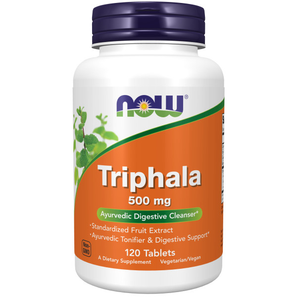 NOW Triphala 500 mg 120 tablets