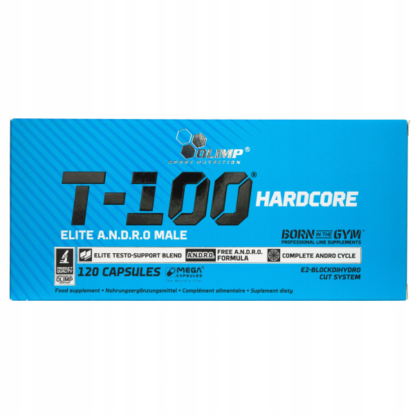 Olimp T-100 Hardcore Mega Caps 120 capsules