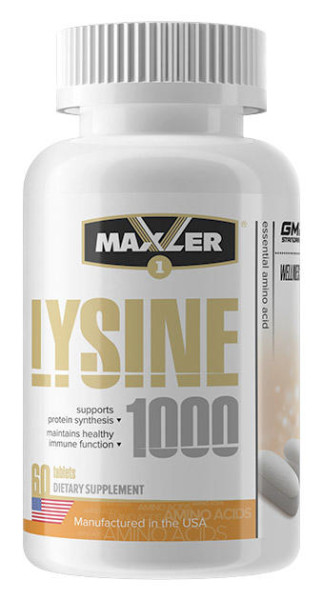 Maxler Lysine 1000 60 tablets