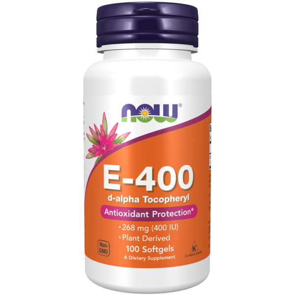 NOW E-400 d-alpha Tocopheryl 100 softgels