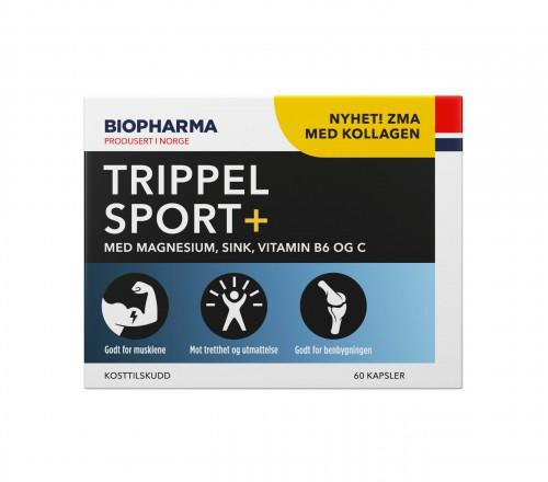 Biopharma ЗМА Trippel Sport+ 60 капсул