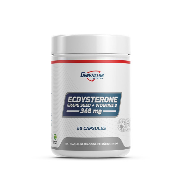 Geneticlab Ecdysterone 348 mg 60 capsules