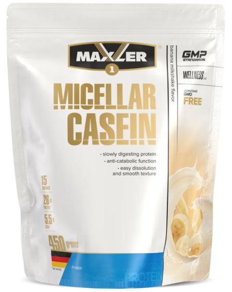 Maxler Micellar Casein 450 grams (Банан)