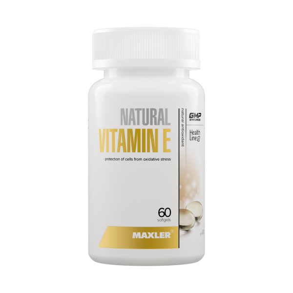 Maxler Vitamin E 150 мг 60 softgels
