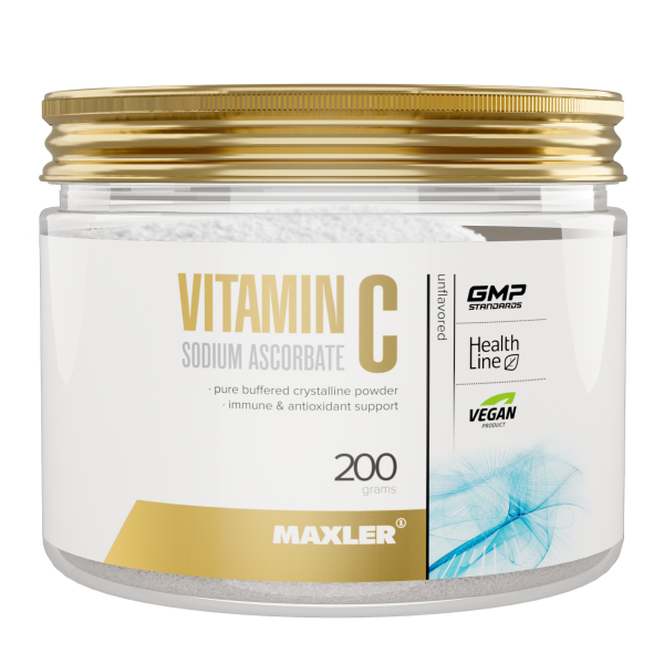 Maxler Vitamin C Sodium Ascorbate Powder 200 grams