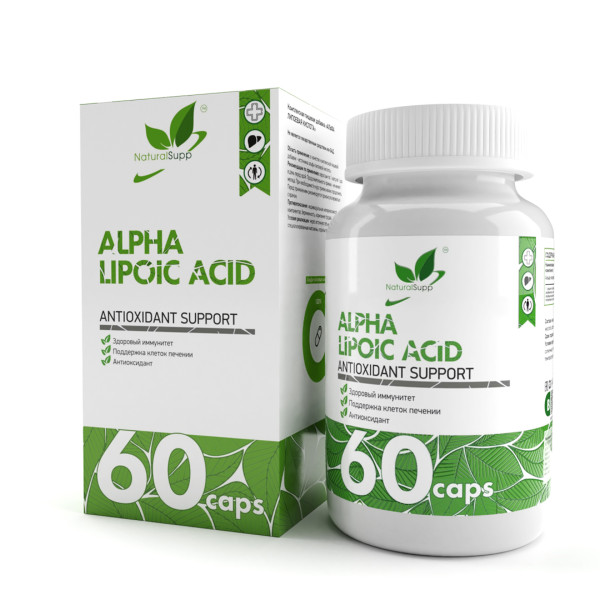 NaturalSupp Alpha lipoic acid 100 mg 60 capsules