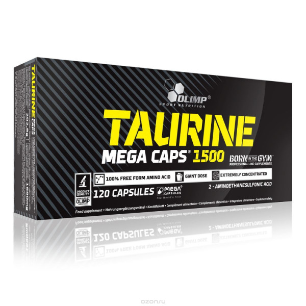 Olimp Taurine mega 120 capsules