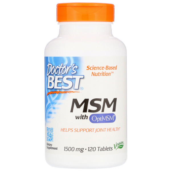 Doctor's Best МСМ 1500 мг 120 таблеток