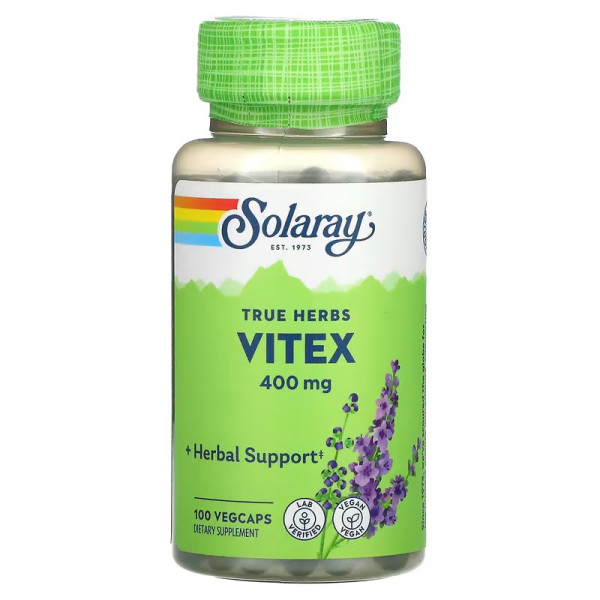 Solaray Vitex 400 mg 100 veg capsules