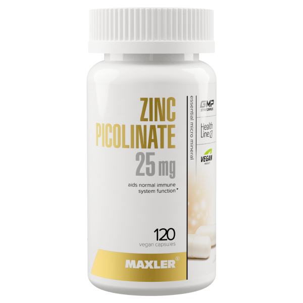 Maxler Zinc Picolinate 25 mg 120 capsules