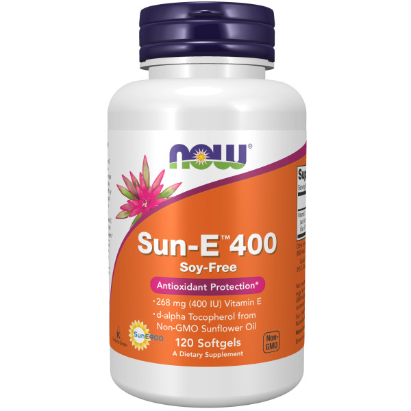 NOW Sun-E 400 120 softgels