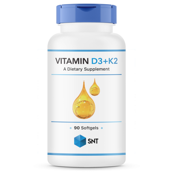 SNT Vitamin D3 + K2 90 softgels