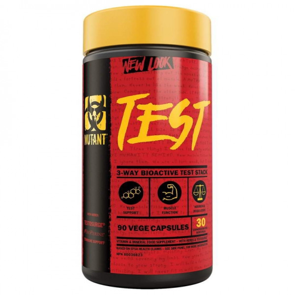 Mutant Test 90 veg capsules