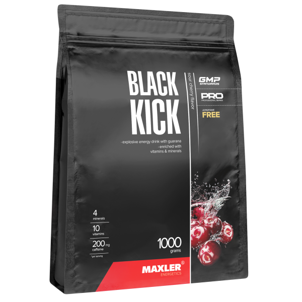 Maxler Black kick 1000 grams (Вишня)