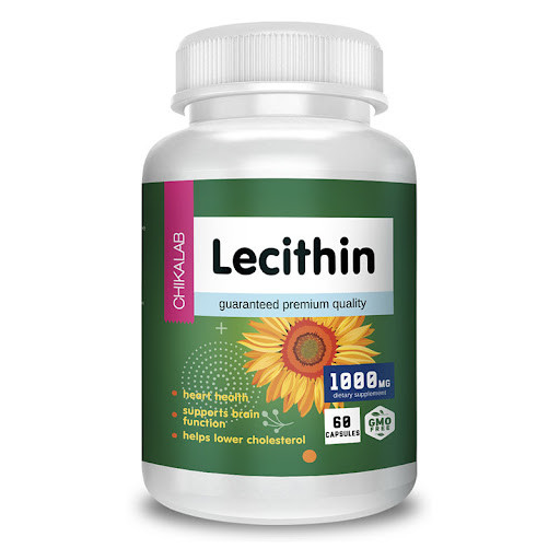 Chikalab Lecithin sunflower 60 capsules