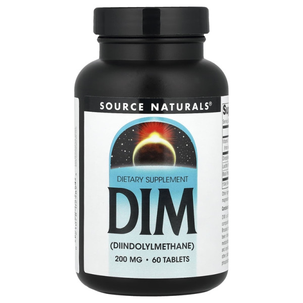 Source Naturals DIM 200 mg 60 tablets