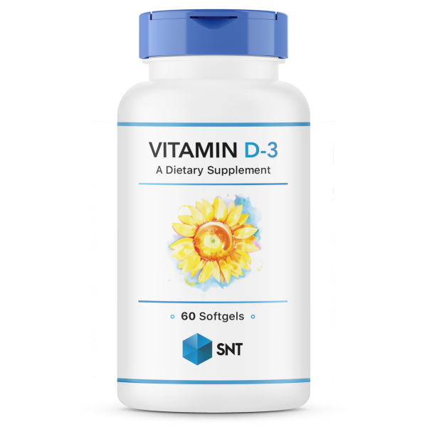 SNT Vitamin D3 5000 ME 60 softgels