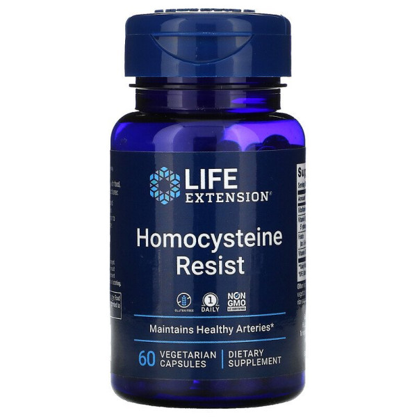 Life Extension Гомоцистеин Резист 60 вег капсул