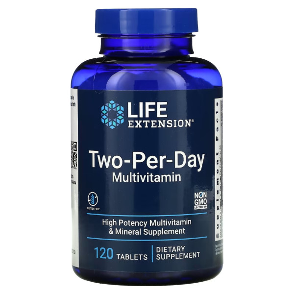 Life Extension Two-Per-Day 120 tablets