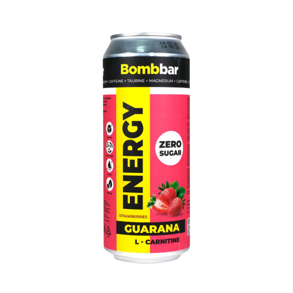 Bombbar Energy 500 ml (Клубника - земляника)