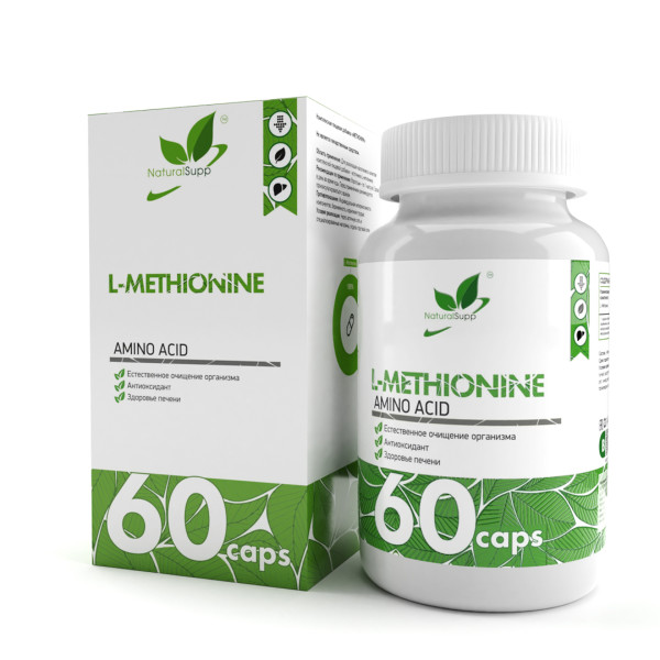NaturalSupp L-Methionine 60 capsules