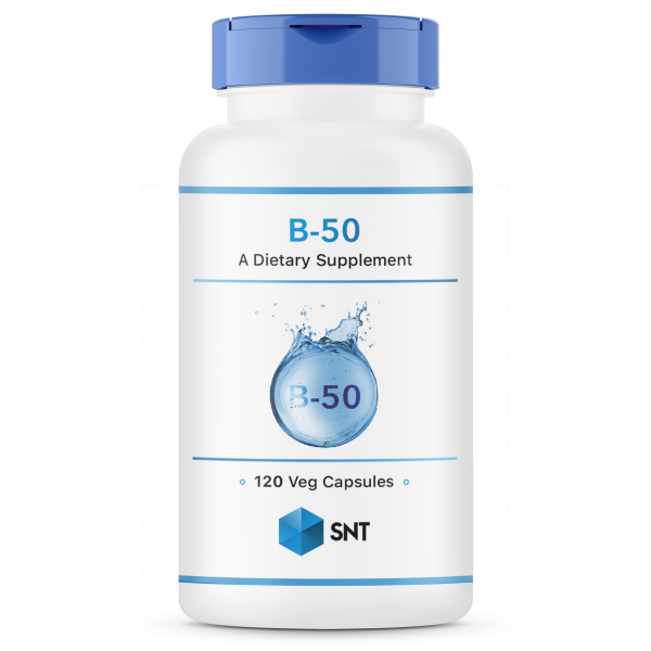 SNT B-50 120 capsules Срок 22.04.2026
