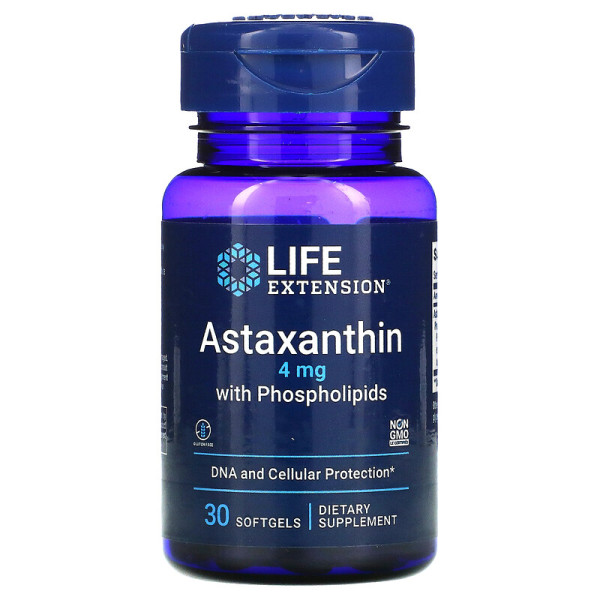 Life Extension Astaxanthin 4 mg 30 softgels