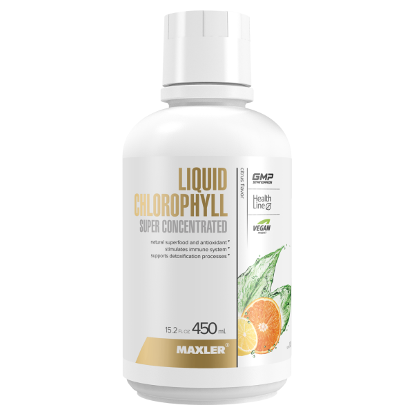 Maxler Liquid Chlorophyll Super Concentrated 450 ml (Цитрусовый)