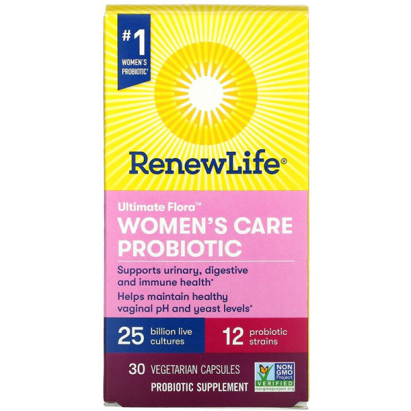 RenewLife Ultimate Flora Womens care probiotic 30 veg capsules