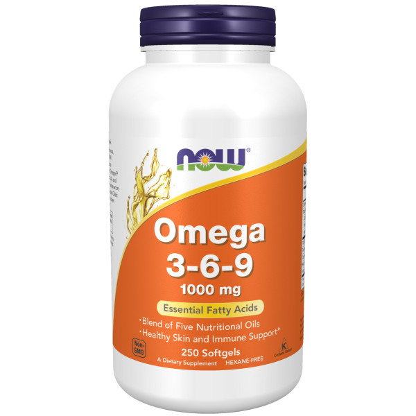 NOW Omega 3-6-9 250 softgels