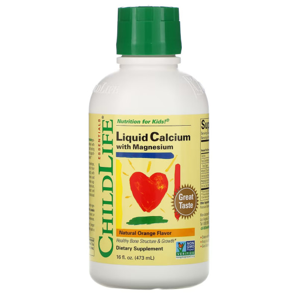 ChildLife Liquid Calcium with Magnesium 474 ml