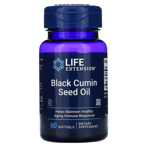 Life Extension Black Cumin Seed Oil 60 softgels