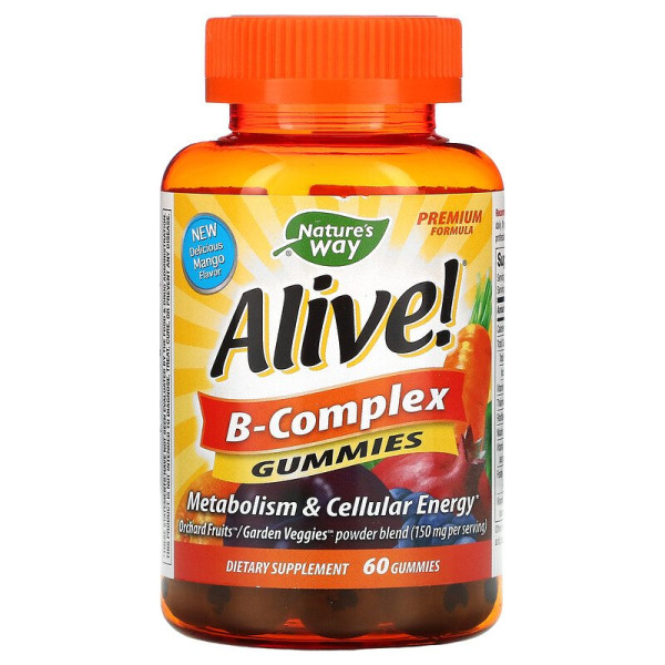 Nature's Way Alive B-complex 60 gummies